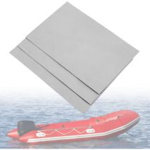 Kit de réparation de bateau gonflable pvc, 3pcs Kit de patchs de réparation imperméables en pvc Set Patchs de réparation de bateau gonflable pour