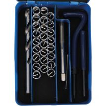 Kit de réparation de filets M10 x 1,25 29 pièces bgs 9428
