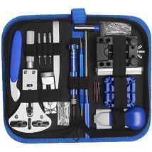 Rapanda - Kit de réparation de montre, outils d'horloger, lien de sangle, ouvre-support de boîtier arrière, ensemble d'outils de goupille de barre à