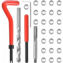 Kit de réparation des Filetage de Type Helicoil M8 x 1,25 mm (30 pièces)