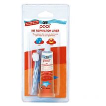Pool kit réparation liner - kit réparation liner - Comprend : une colle, une pièce de pvc et un applicateur
