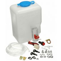 Kit De Reservoir De Bouteille De Lave-Glace Universel Pompe 12V 1.8L Reservoir De Systeme D'Essuie-Glace