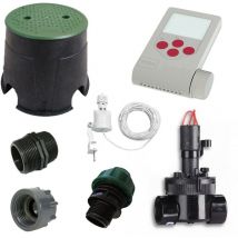 Toro - kit de riego tempus de 1 zona 9V el kit contiene todo lo que necesita para la instalacion de un sistema de riego automatico partiendo de un