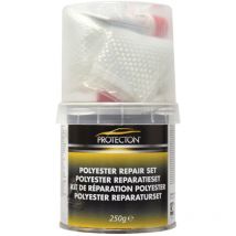 Kit de reparation polyester 250GR 242G resin 8G hardener - Protecton