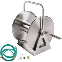 Kit de support mural automatique pour enrouleur de tuyau d'arrosage, support de rangement pour tuyau d'arrosage pour le jardinage domestique (3/4