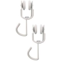 Blister De 2 Poulies Pour Rails De Rideaux Intérieurs Tld18 92577 Micel