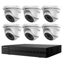 Kit de surveillance vidéo ip poe 6 caméras Hikvision 4 mpx 4K