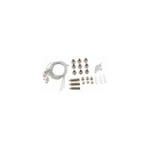 Kit de suspension câble acier panneau led Matel 60x60cm