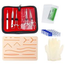 Kit de suture tout compris pour développer et affiner les techniques de suture -,de Debuns