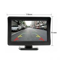 Kit de système de caméra de recul filaire pour voiture/camion/van/pick-up/RV, moniteur de 4,3 pouces, système de sauvegarde de vue arrière