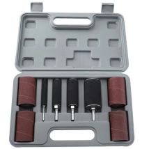 Kit de tambour de ponage pour manchons assortis pour le travail du bois et tambour en caoutchouc Fei Yu
