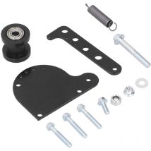 Kit de tendeur de chaîne à ressort noir adapté aux vélos motorisés à moteur 49cc 66cc 80cc