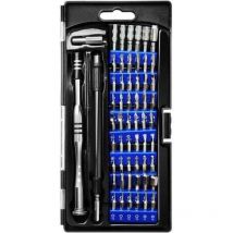 Mowze - Kit de tournevis de précision magnétique 57 en 1, outil de réparation de tournevis pour ordinateur portable, ordinateur, lunettes, équipement
