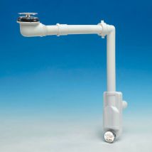 Lira Spa - Kit de trampilla de ahorro de espacio inspeccionable para lavabo lira A.8274 Blanco