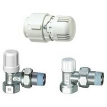 Kit de vanne + support carré + connexion de fer à tête thermostatique