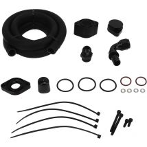 Jeffergarden - Kit de Ventilation du moteur de redirection ccv ensemble de reniflard de carter de moteur de remplacement pour ford super duty 6.7