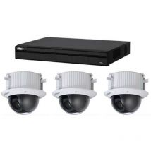 Kit de Vidéosurveillance Samsung DVR HCVR8208AS3 et 3 Caméras Dôme SD52C225I-HC-S2
