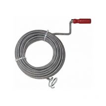 Peugeot Outillage - Kit deboucheur lg 10 m a tete d'accro d 50mm ref 180548