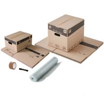 Kit déménagement livres + marqueur noir et 1 adhésif offerts