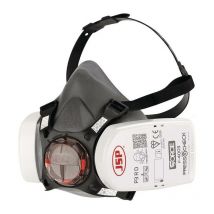 Demi-masque de protection respiratoire Force 8 en 140 en 143 Press to Check avec filtre P3 m