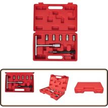 Vidaxl - Kit d'entretien pour injecteur diesel 7 pcs - Outil Entretien Moteur Diesel - Outil Réparation Injecteur - Kit Outil Injecteur Diesel
