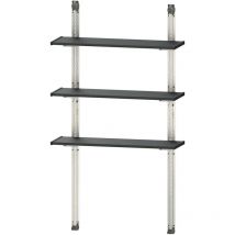 KIT D'ÉTAGÈRES Keter 100 cm Noir