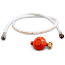 Proweltek - Détendeur gaz propane 37 mbar + Tuyau gaz butane/propane Souple 1.50 m