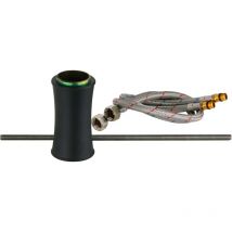 Gattoni Rubinetteria - Kit d'extension de conversion de robinet d'évier de type haut de couleur noir mat Gattoni Orta KTP100/27NO Noir mat