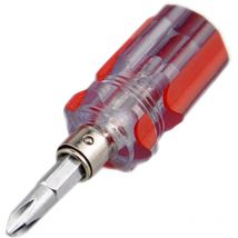 Kit di cacciaviti Set Mini piccolo cacciavite portatile a testa di carota Maniglia di riparazione manuale Accessori per utensili per cacciaviti 1 pz