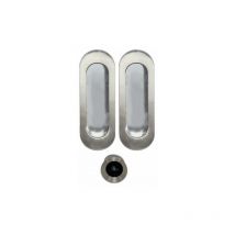 Kit di ciotole ovali per porta a battente - Beccuccio per anatra - Acciaio inox