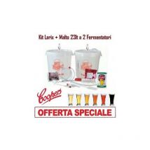 Kit di fermentazione birra coopers+malto x 23LT 2 fermentatori per fare la birra