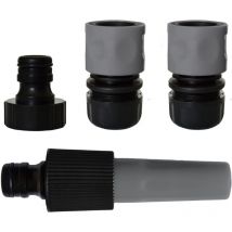 Kit di irrigazione con raccordi da 19 mm e attacco per rubinetto 26x34