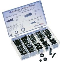 Hotkit Kit di manicotti antipiega pvc 100 Parti - Hellermanntyton