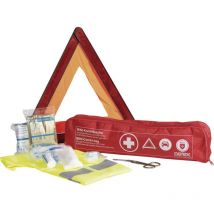 43999712 Kit di primo soccorso Incl. giubbotto di sicurezza, Incl. triangolo di emergenza din 13164 02-2022 1 - Malteser