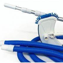 San Marco - Aspiratore per piscina con spazzola e asta telescopica
