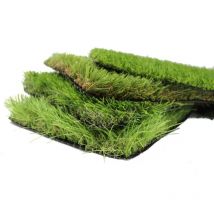 Kit di quattro campioni di prato sintetico ' Maximum con spessore 20-30-40-50 mm.