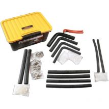 Connect - kit di riparazione dei tubi di riscaldamento e raffreddamento - 61 pezzi