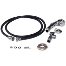 Kit di risciacquo cromato per vaso da bagno 0130109