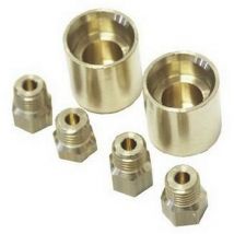 Kit d'Injecteurs, gicleurs butane / propane (79X6516) Four, cuisinière boreal Brandt crystal, de dietrich, fagor, philips, sauter, singer, suater,