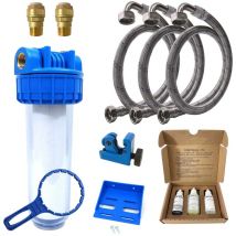 Toodo - Kit Installation Pour Adoucisseur D'eau Raccord F-fc 3/4 pouces (20/27) Cuivre Et Per