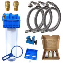 Toodo - Kit Installation Pour Adoucisseur D'eau Raccord M-fc 1 pouces (26/34) Cuivre Et Per