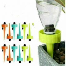 Fei Yu - Kit d'irrigation goutte à goutte, 12pcs Dispositifs d'arrosage scientifiques réglables des plantes, Système d'arrosage automatique des
