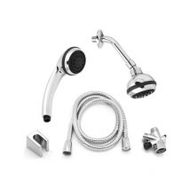 Kit doccetta e soffione modello 13502 Cromato Braccio Deviatore Supporto Laccio