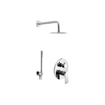 Italfrom - Kit Doccia Completo Tondo - Misura Soffione 25 cm