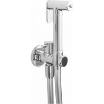 Kit doccia igenica per puliza wc modello tondo Tecom kitidror Cromo