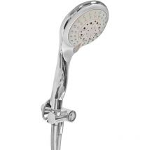 Bagnoclic - Ensemble de douchette à main hydromassage avec support en laiton