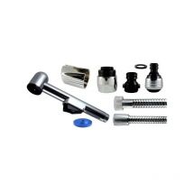 Kit douchette, flexible et brise jet 6 litres/minute avec support