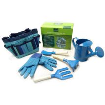 Lling - Kit D'Outils De Jardin Pour Enfants Ensemble De Jardin D'Extérieur Pour Enfants Outillage De Jardin Pour Enfants (bleu)