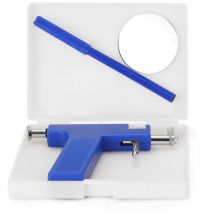 Kit d'outils de perçage corporel en acier inoxydable, Machine professionnelle de perçage des oreilles, du nez et du nombril avec outils de clous