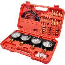 Mophorn - Kit d'outils de synchronisation de carburateur à vide de carburant , ensemble de jauge de synchronisation de carburateur avec tuyau en